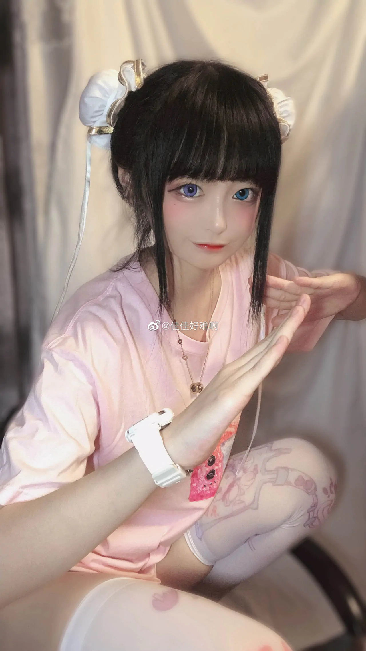 佳佳好难啊 – 全套8期&微博&随包视频[2.95G]-万千少女网红映画